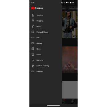 YouTube for Android adds a navigation drawer in latest Explore revamp3